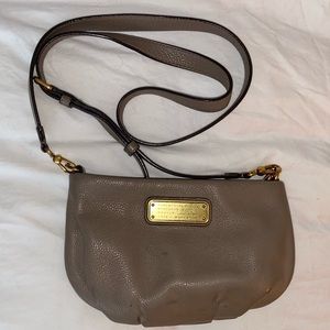 Marc by Marc Jacobs tan leather crossbody bag